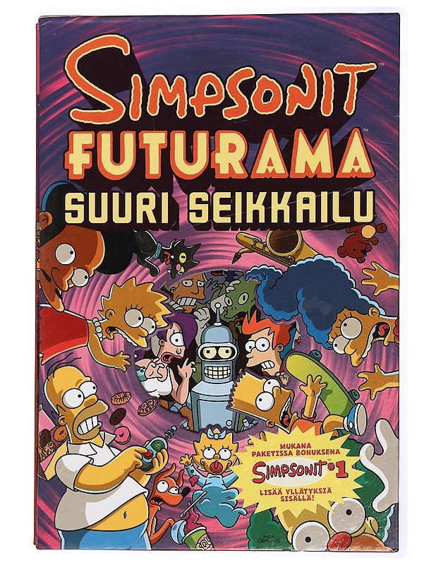 Simpsonit Futurama : suuri seikkailu - Laine, Henrik - Sarjakuvat - 10105431535 - 0