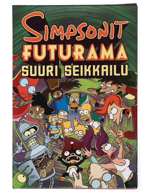 Simpsonit Futurama : suuri seikkailu - Laine, Henrik - Sarjakuvat - 10105431535 - 1