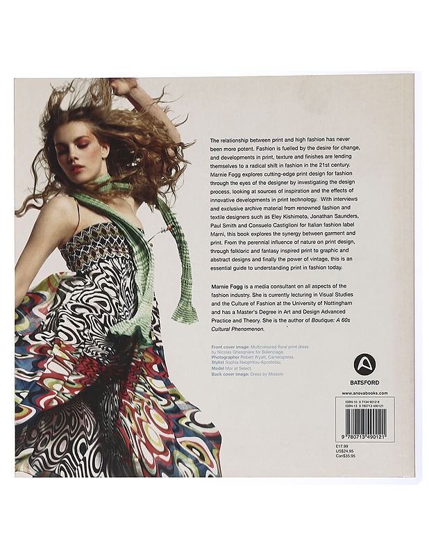 Print in fashion : design and development in fashion textiles - Marnie Fogg - Harrastekirjat - 10105431541 - 1