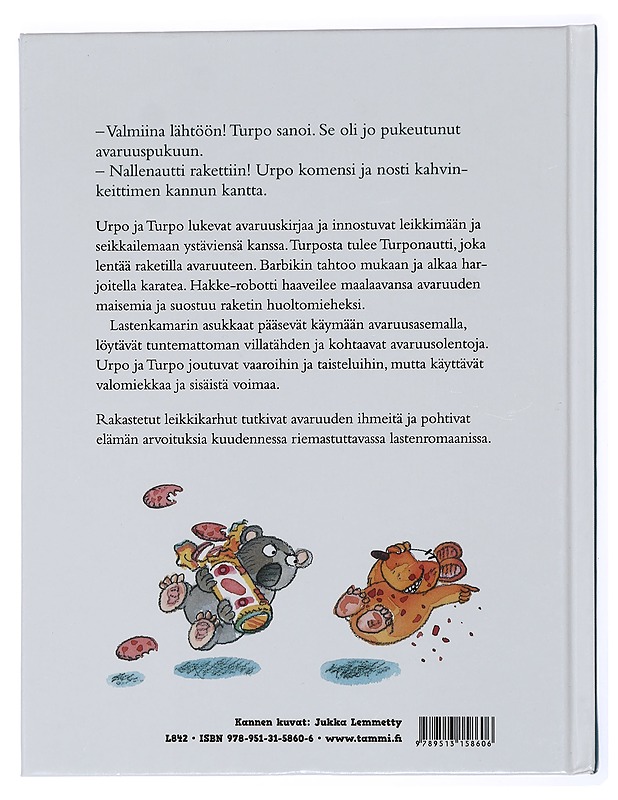 Urpo ja Turpo avaruudessa - Huovi, Hannele - Lastenkirjat - 10105431540 - 1