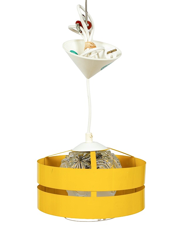 Keltainen riippuvalaisin lasikuvulla - Valaisimet - 10105431557 - 0