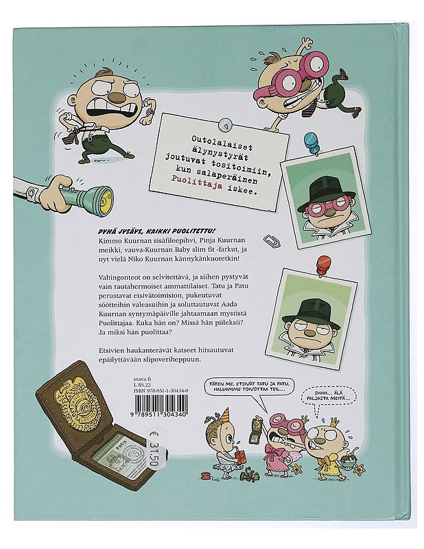 Tatu ja Patu etsivinä : tapaus Puolittaja - Havukainen, Aino - Lastenkirjat - 10105431562 - 1