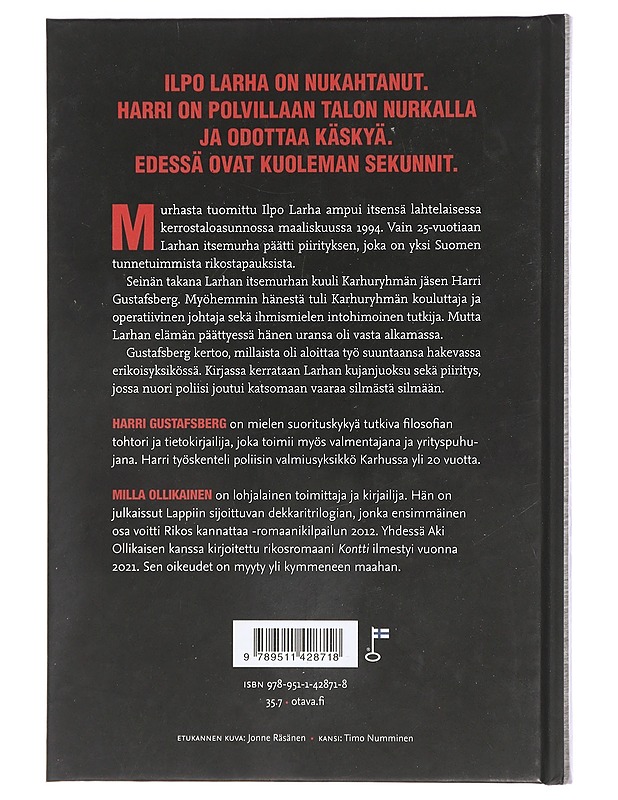 Karhuryhmä 2 : Matkalla mielen mestariksi - Gustafsberg, Harri - Elämäkerrat ja muistelmat - 10105431567 - 1