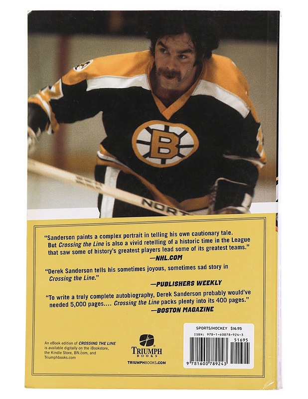 Crossing the Line - Derek Sanderson - Elämäkerrat ja muistelmat - 10105431588 - 1