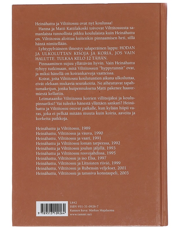 Heinähattu, Vilttitossu ja iso Elsa - Nopola, Sinikka - Lastenkirjat - 10105431595 - 1