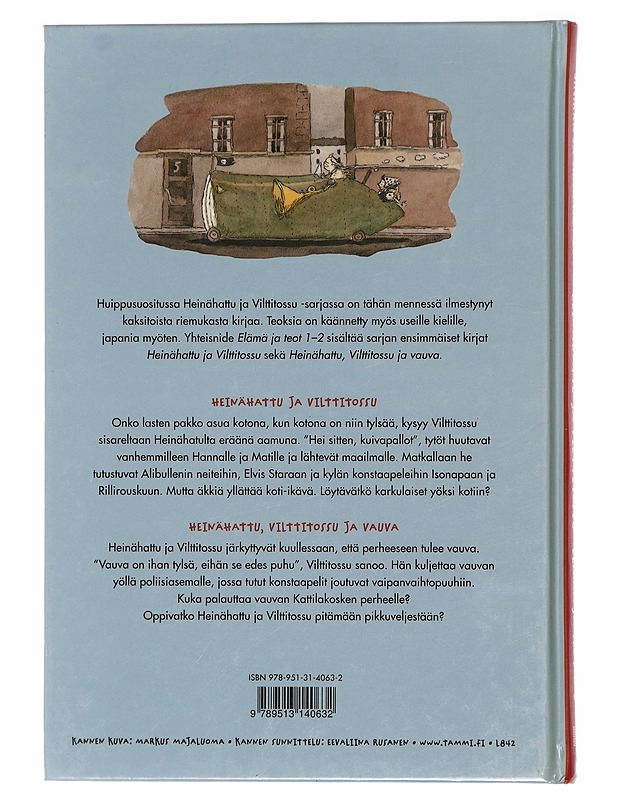 Heinähattu ja Vilttitossu : elämä ja teot 1-2 - Nopola, Sinikka - Lastenkirjat - 10105431598 - 1