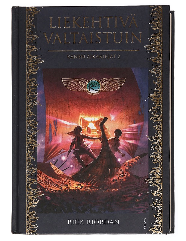 Liekehtivä valtaistuin - Riordan, Rick - Fantasia- ja scifi - 10105431602 - 0