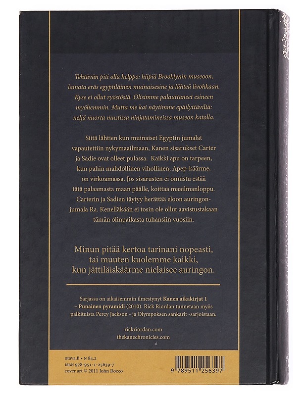 Liekehtivä valtaistuin - Riordan, Rick - Fantasia- ja scifi - 10105431602 - 1