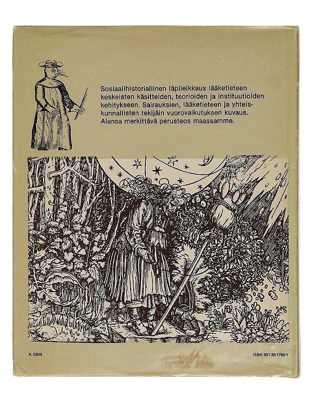 Lääketieteen historia : sosiaalihistoriallinen näkökulma - Hannu Vuori - Historiakirjat - 10105431609 - 1