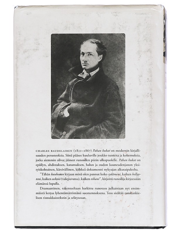 Pahan kukat : Les fleurs du mal - Baudelaire, Charles - Runot ja näytelmät - 10105431613 - 1