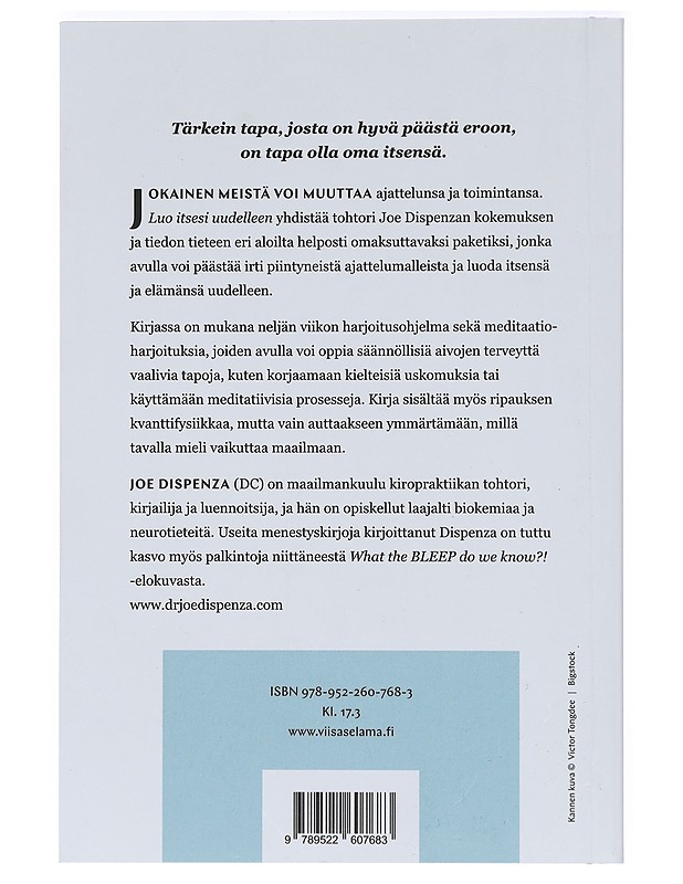 Luo itsesi uudelleen : opas mielen rajoitteiden purkamiseen - Dispenza, Joe - Kirja lahjaksi - 10105431622 - 1