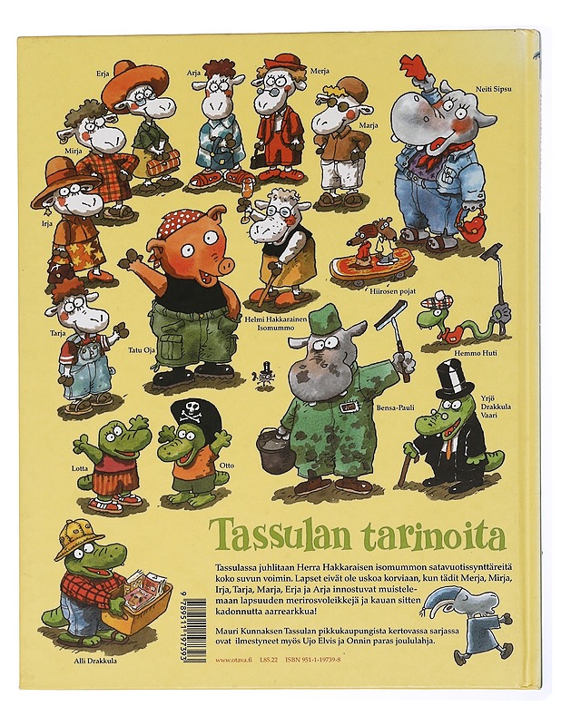 Seitsemän tätiä ja aarre - Kunnas, Mauri - Lastenkirjat - 10105431621 - 1