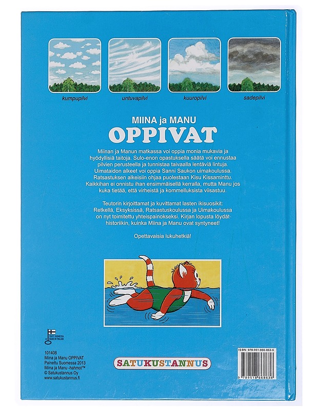 Miina ja Manu oppivat - Teutori - Lastenkirjat - 10105431627 - 1