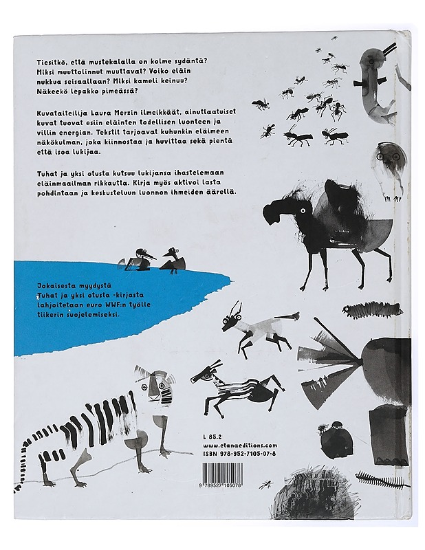 Tuhat ja yksi otusta - Laura Merz - Lastenkirjat - 10105431673 - 1