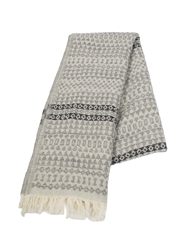 Kuvioitu villakaulahuivi - Kaulahuivit - 10105431676 - 0