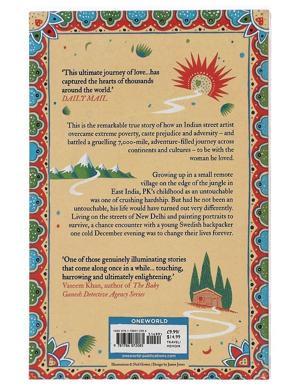 The amazing story of the man who cycled from India to Europe for love - Kaunokirjallisuus - 10105431696 - 1