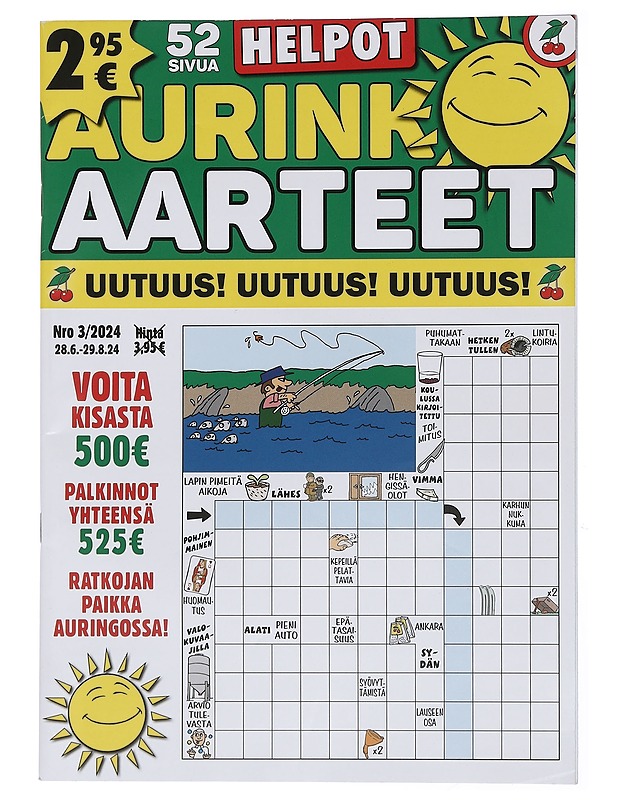 Aurinko Aarteet : helpot, Nro 3/2024 - Jussi Granqvist - Lehdet - 10105431726 - 0