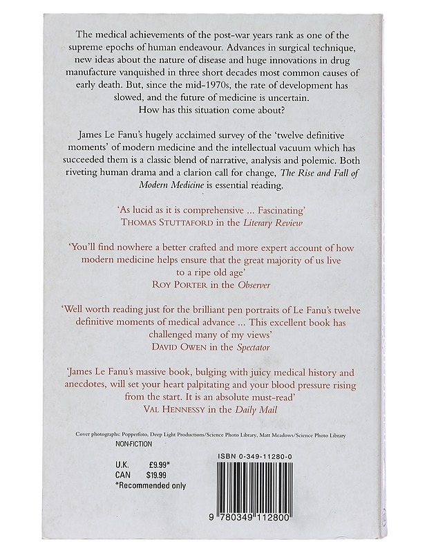 The Rise and Fall of Modern Medicine9780349112800 - Tietokirjat ja oppaat - 10105431734 - 1