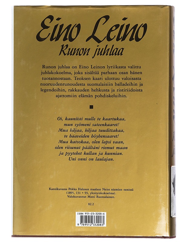RUNON JUHLAA - LEINO, EINO - Romaanit ja novellit - 10105431752 - 1