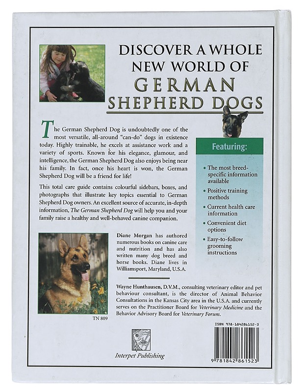 The German Shepherd Dog - Diane Morgan - Lemmikki- ja luontokirjat - 10105431778 - 1