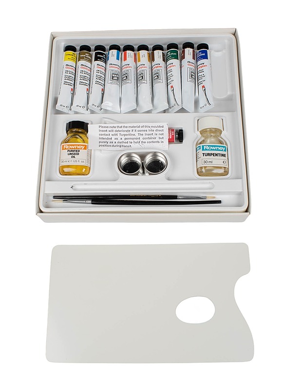 ROWNEY Georgian öljyvärisetti, 18 osaa - Askartelu - 10105431815 - 1