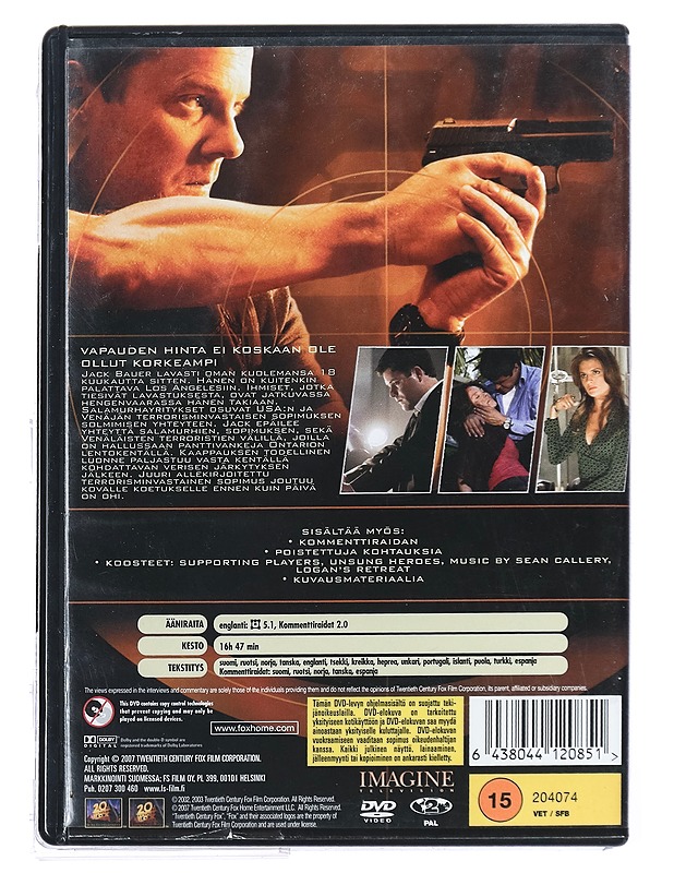 24: 5. tuotantokausi - DVD - DVD-elokuvat - 10105431820 - 1
