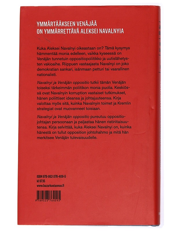 Navalnyi ja Venäjän oppositio - Jan Matti Dollbaum - Elämäkerrat ja muistelmat - 10105431842 - 1