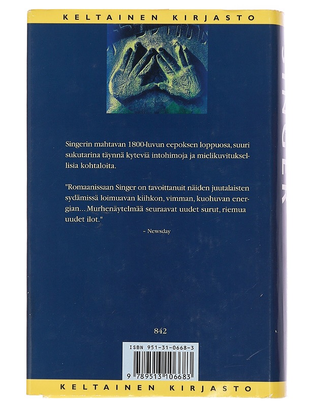 Kaksi maailmaa. II, Illan tullen, yön pimeten - Singer, Isaac Bashevis - Kaunokirjallisuus - 10105431845 - 1