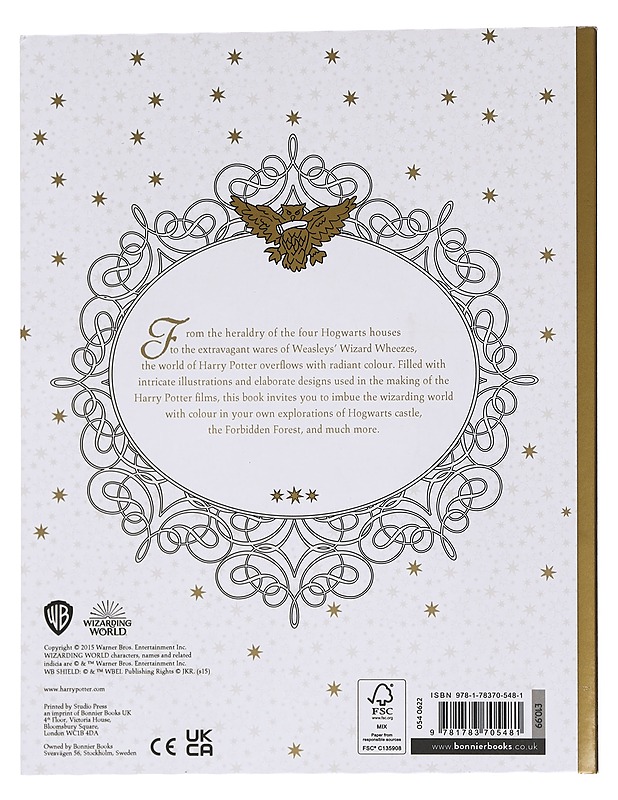 Harry Potter colouring book - Harrastekirjat - 10105431854 - 1