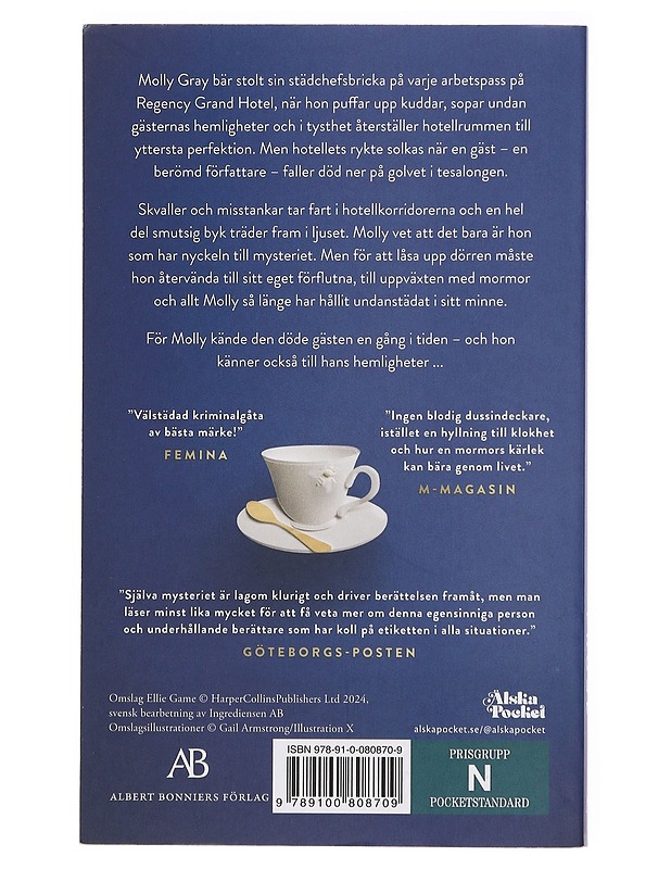 Den hemliga gästen - Nita Prose - Jännitys ja dekkarit - 10105431884 - 1