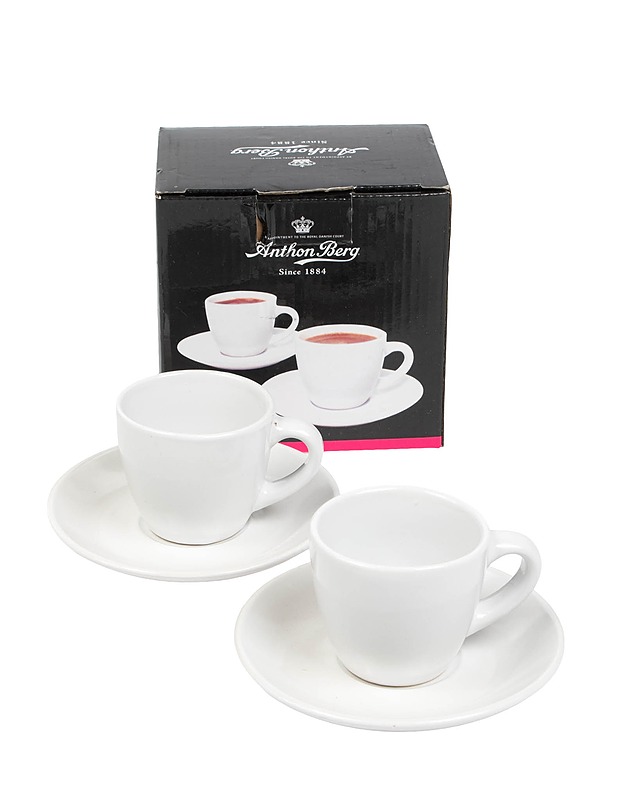 ANTHON BERG espressokuppisetti, 4 osaa - Mukit ja kahvikupit - 10105431935 - 0