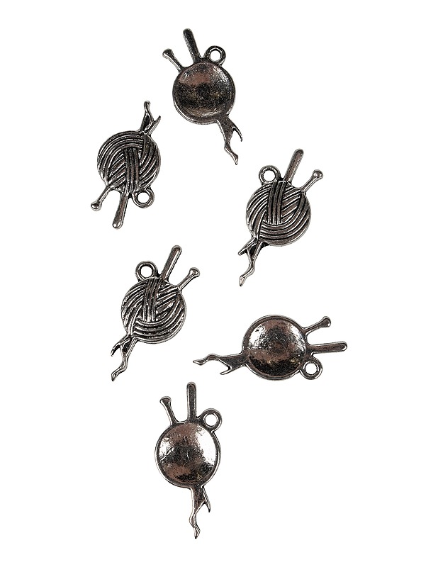 Lankakerä-amuletti, 6 kpl - 1 pussi - Askartelu - 10105431939 - 0