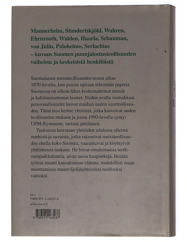 UPM-kymmene, Metsän jättiläisen synty - Elämäkerrat ja muistelmat - 10105431997 - 1