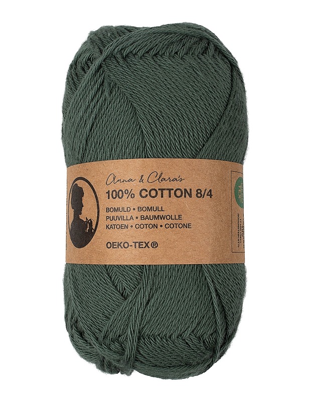 SØSTRENE GRENE Anna & Clara's puuvillalanka, 50 g - 1 kerä - Käsityö - 10105432049 - 0