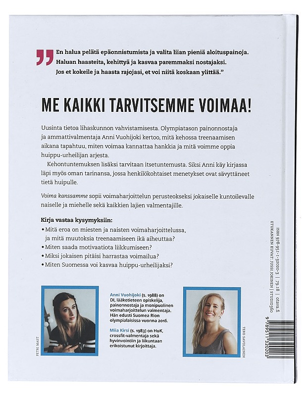 Voima kanssamme : rautaista tietoa voimaharjoittelusta - Vuohijoki, Anni - Tietokirjat ja oppaat - 10105432061 - 1