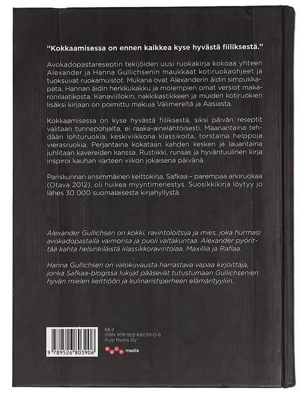 Safkaa : maanantaista sunnuntaihin - Gullichsen, Alexander - Ruokakirjat - 10105432072 - 1