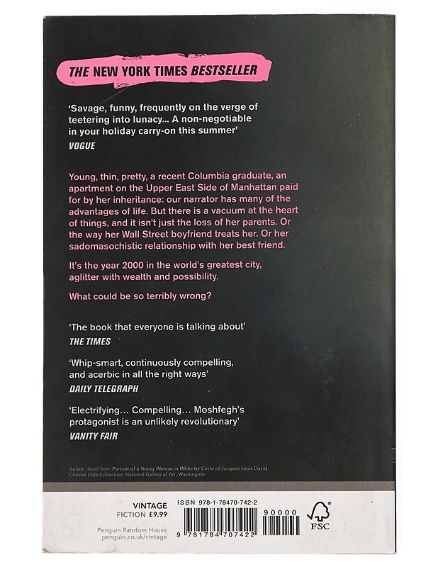 My year of rest and relaxation - Ottessa Moshfegh - Romaanit ja novellit - 10105432098 - 1