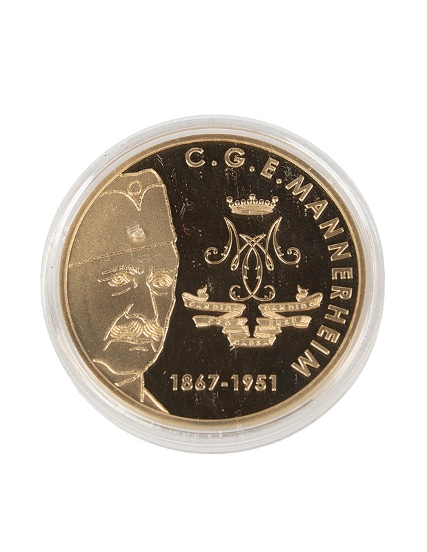 C. G. E. Mannerheim Juhlamitali - Koriste-esineet - 10105432115 - 1