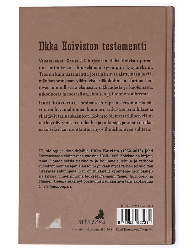 Ovela lintubongari ja muita tarinoita - Ilkka Koivisto - Romaanit ja novellit - 10105432137 - 1