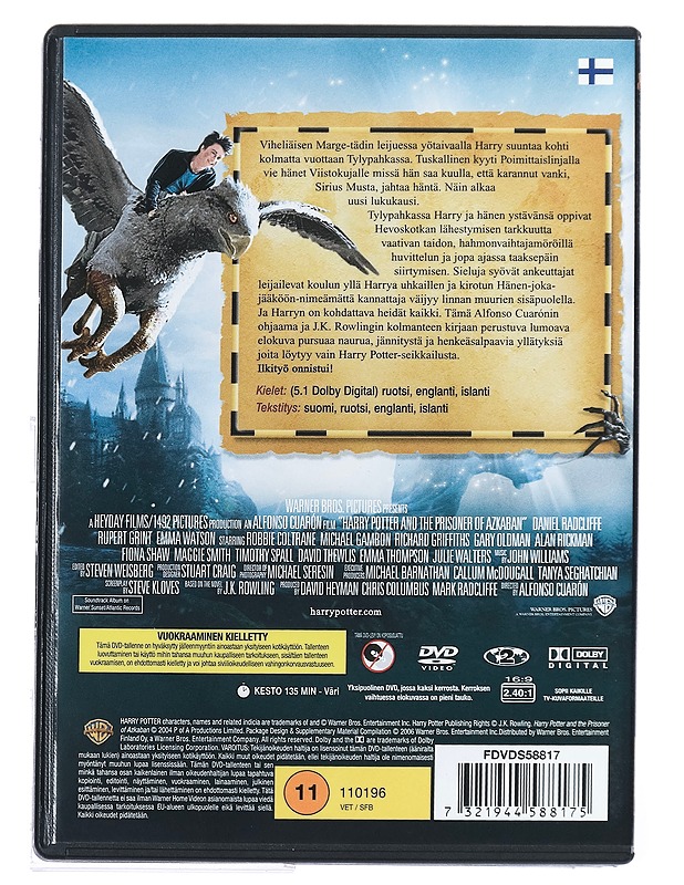 Harry Potter ja Azkabanin vanki - DVD - DVD-elokuvat - 10105432175 - 1