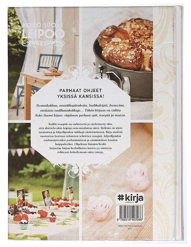 Koko Suomi leipoo - Jenni Salminen - Ruokakirjat - 10105432190 - 1