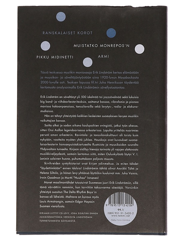 Svengaten, Erik : Erik Lindströmin elämä ja musiikki - Lindström, Erik - Elämäkerrat ja muistelmat - 10105432212 - 1
