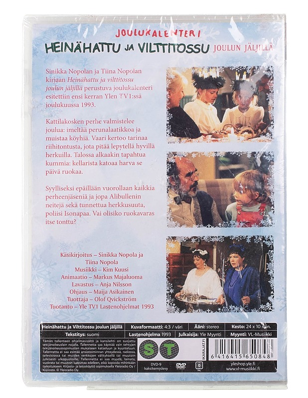 Heinähattu ja Vilttitossu joulun jäljillä - DVD - Joulutuotteet - 10105432231 - 1
