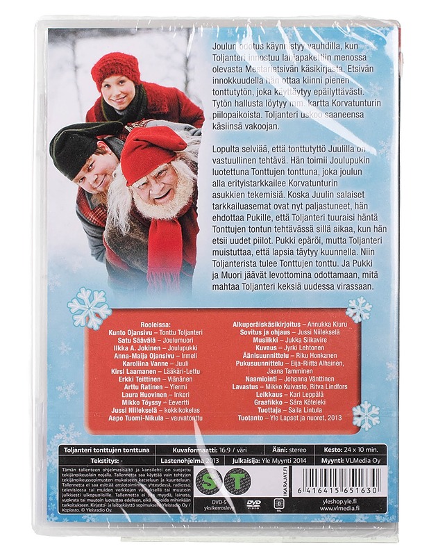Joulukalenteri: Toljanteri tonttujen tonttuna - DVD - Joulutuotteet - 10105432240 - 1