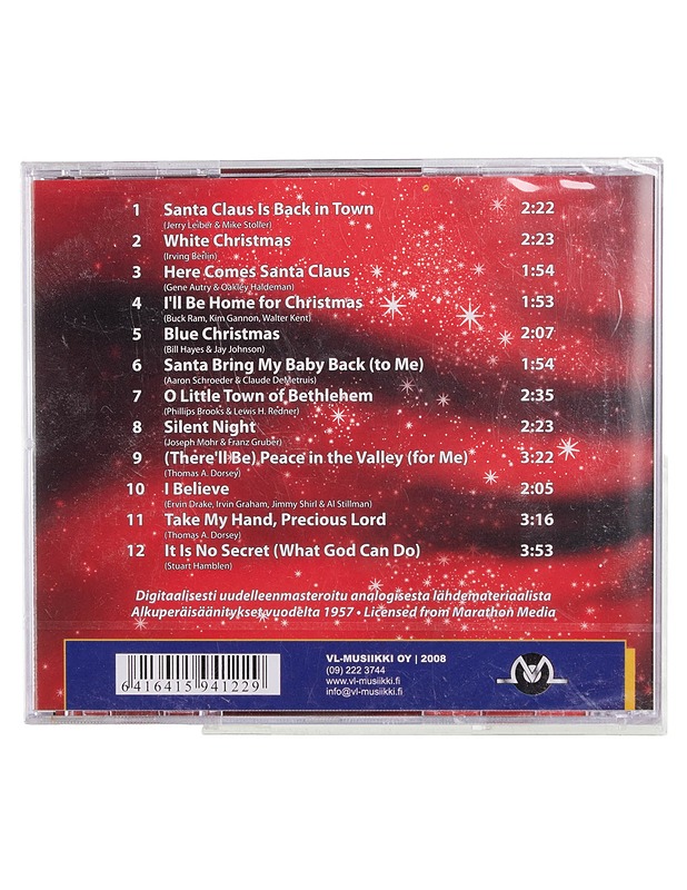 Elvis Presley : Joulutunnelmissa - CD - Joulutuotteet - 10105432288 - 1