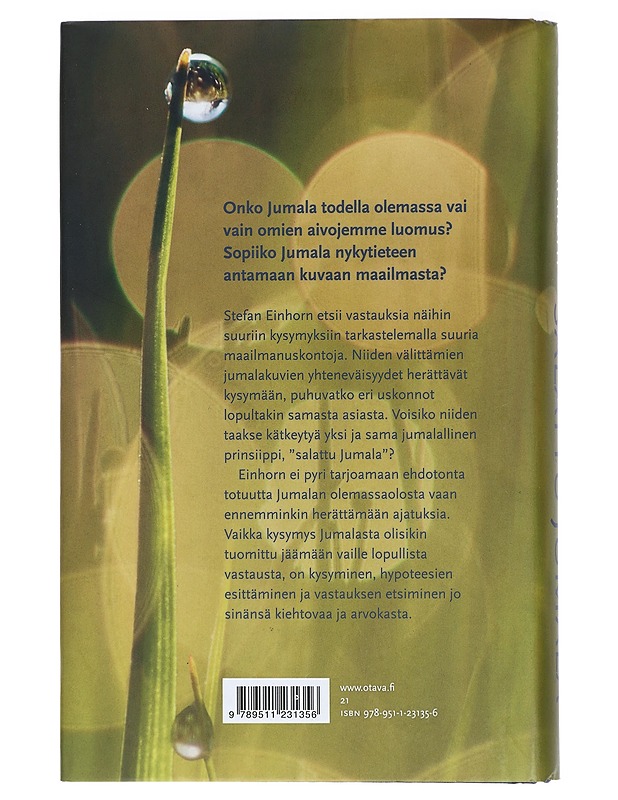 Salattu Jumala : usko, tieto ja etsintä - Einhorn, Stefan - Tietokirjat ja oppaat - 10105432301 - 1