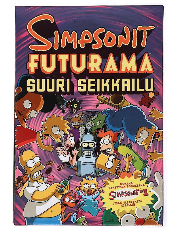 Simpsonit Futurama : suuri seikkailu - Laine, Henrik - Sarjakuvat - 10105432442 - 0