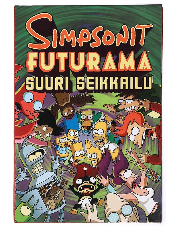 Simpsonit Futurama : suuri seikkailu - Laine, Henrik - Sarjakuvat - 10105432442 - 1