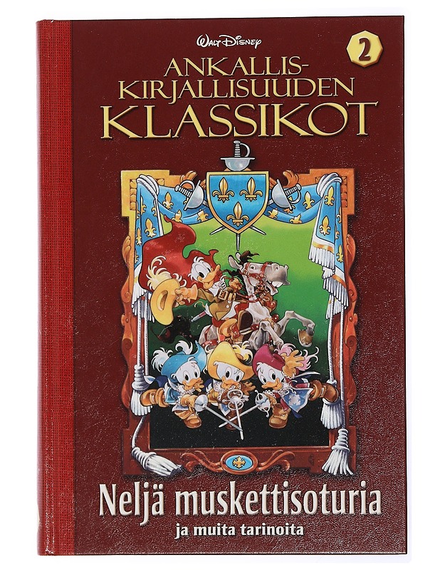 Ankalliskirjallisuuden klassikot. 2, [Neljä muskettisoturia ja muita tarinoita] - Hulkkonen, Hertta - Lastenkirjat - 10105432450 - 0