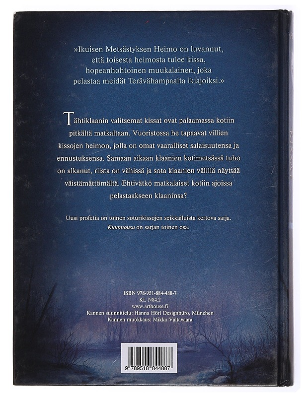 Soturikissat: Kuunnousu - Hunter, Erin - Fantasia- ja scifi - 10105432475 - 1